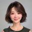 用户晓晴的头像，短发女性面带笑容